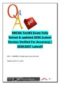SNCOA Test &num;2 Exam 2026 &ndash; 300 Questions & Verified Answers &ndash; Leadership&comma; Diversity&comma; CPI & Resource Management