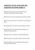 NAGELHOUT ACTUAL EXAM PAPER 2026 QUESTIONS SOLUTIONS GRADED A&plus;