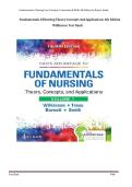 Test Bank - Fundamentals of Nursing&comma; 4th Edition &lpar;Wilkinson&comma; 2026&rpar;&comma; Chapter 1-46 &vert; All Chapters