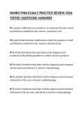 NAHRO PHM EXAM 2 PRACTICE REVIEW 2026 TESTED QUESTIONS ANSWERS