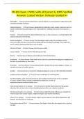 FIS 201 Exam 2 WVU with all Correct & 100&percnt; Verified Answers &vert;Latest Version &vert;Already Graded A&plus;