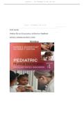 Test Bank- Pediatric Physical Examination&colon; An Illustrated Handbook 4th Edition &lpar;Karen G&period; Duderstadt&comma; 2025&rpar; Latest Edition&vert;&vert; All Chapters