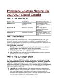 2026&sol;2027 Elite Clinical Test Bank for Human Anatomy by McKinley &vert; Exam Prep&comma; Questions & Rationales