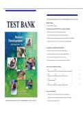 TEST BANK FOR HUMAN DEVELOPMENT&colon; A LIFE-SPAN VIEW 8TH EDITION ROBERT V&period; KAIL JOHN C&period;
