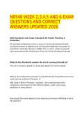 NR548 WEEK 2&comma;3&comma;4&comma;5 AND 6 EXAM QUESTIONS AND CORRECT ANSWERS UPDATED 2026