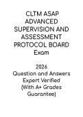 CLTM ASAP Advanced Supervision & Assessment Study Guide 2026 &vert; Clinical Exam Prep