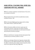 NASM VIRTUAL COACHING FINAL PAPER 2026 QUESTIONS WITH FULL ANSWERS