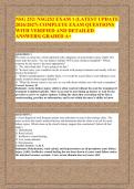 NSG 252 &sol; NSG252 Exam 1 &lpar;Latest Update 2026&sol;2027&rpar; - Complete Exam Questions with Verified Answers & Detailed Rationales - Graded A&plus;