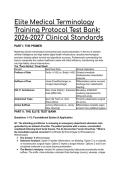 2026-2027 Medical Terminology Test Bank&colon; ICD-11&comma; CPT Codes & Clinical AI &lpar;Features Quick & Easy Medical Terminology 9th Ed&period; Concepts&rpar; 