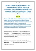 N5315 &ndash; ADVANCED PATHOPHYSIOLOGY 2026 EXAM CAD&comma; ANGINA&comma; AND ACS COMPLETE &lpar;120&rpar; CURRENT QUESTIONS AND CORRECT DETAILED ANSWER&vert;TOP-RATED A&plus;&period;