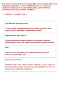 WGU D351 FUNCTIONS OF HUMAN RESOURCE MANAGEMENT OBJECTIVE  ASSESSMENT VERSION 1 AND 2 NEWEST 2026-2027 ACTUAL EXAM  COMPLETE 360 QUESTIONS AND CORRECT DETAILED ANSWERS  &lpar;VERIFIED ANSWERS&rpar; &vert;ALREADY GRADED A&plus; 