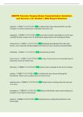 ABSITE Vascular Surgery Exam Comprehensive Questions  and Answers &vert; A&plus; Graded  &vert; With Expert Solutions