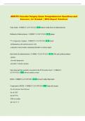 ABSITE Vascular Surgery Exam Comprehensive Questions and  Answers &vert; A&plus; Graded  &vert; With Expert Solutions ABSITE Vascular Surgery Exam Comprehensive Questions and  Answers &vert; A&plus; Graded  &vert; With Expert Solutions 