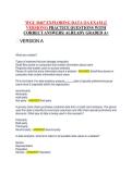 WGU D467 EXPLORING DATA OA EXAM &lpar;2 VERSIONS&rpar; PRACTICE QUESTIONS WITH CORRECT ANSWERS&vert; ALREADY GRADED A&plus;