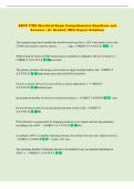 ABSITE Vascular Surgery Exam Comprehensive Questions and  Answers &vert; A&plus; Graded  &vert; With Expert Solutions