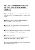NAVY ODS COMPREHENSIVE EXAM STUDY 208 2026 QUESTIONS WITH ANSWERS GRADED A&plus;