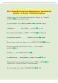 ABSITE- Thyroid Exam Comprehensive Questions and  Answers &vert; A&plus; Graded &vert; With Expert Solutions 