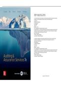 TEST BANK FOR AUDITING & ASSURANCE SERVICES 7TH EDITION BY TIMOTHY LOUWERS&comma; JERRY STRAWSER