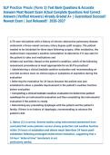 SLP Praxis Practice Test Exam Test Bank Questions & Accurate Answers Most Recent Exam Actual Complete Questions And Correct Answers &lpar;Verified Answers&rpar; Already Graded A&plus; &vert; Guaranteed Success&excl;&excl; Newest Exam &vert; Just Released&excl;&excl; 2026-2027