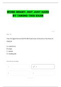 PELLET B TEST QUESTIONS AND CORRECT ANSWERS