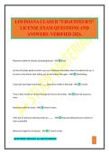 LOUISIANA CLASS D "CHAUFFEUR'S" LICENSE EXAM QUESTIONS AND ANSWERS&period; VERIFIED 2026&period;
