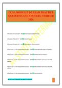 CCNA MODULES 1-3 EXAM PRACTICE QUESTIONS AND ANSWERS&period; VERIFIED 2026&period;