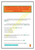 FLORIDA DENTAL LAWS AND RULES EXAM QUESTIONS AND ANSWERS&period; VERIFIED 2026&period;