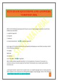 ILTS EXAM QUESTIONS AND ANSWERS&period; VERIFIED 2026&period;