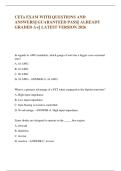 CETa EXAM WITH QUESTIONS AND  ANSWERS&vert;&vert; GUARANTEED PASS&vert;&vert; ALREADY  GRADED A&plus;&vert;&vert; LATEST VERSION 2026