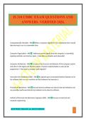 IS 310 Exam Package Deal 2026 Verified And Updated&period;