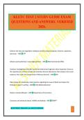 KLETC TEST 2 STUDY GUIDE EXAM QUESTIONS AND ANSWERS&period; VERIFIED 2026&period;