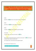 UMBC MATH 221&colon; EXAM 1 QUESTIONS AND ANSWERS&period; VERIFIED 2026&period;