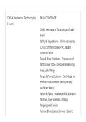 CWEA Mechanical Technologist 1 EXAM ACTUAL EXAM ALL QUESTIONS AND CORRECT ANSWERS LATEST UPDATE THIS YEAR-JUST RELEASED