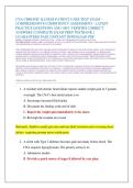 CNA CHRONIC ILLNESS PATIENT CARE TEST EXAM &ndash;  COMPREHENSIVE COMPETENCY ASSESSMENT - LATEST  PRACTICE QUESTIONS AND 100&percnt; VERIFIED CORRECT  ANSWERS &vert; COMPLETE EXAM PREP TESTBANK &vert;  GUARANTEED PASS &vert; INSTANT DOWNLOAD PDF 