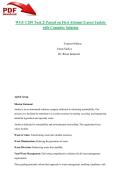 WGU C209 Task 2&vert; Passed on First Attempt &vert;Latest Update with Complete Solution