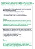 2026 EVOLVE ELSEVIER HESI MED SURG EXAM NEWEST 2026  COMPLETE 200 QUESTIONS AND CORRECT DETAILED ANSWERS  &lpar;VERIFIED ANSWERS&rpar; &vert;ALREADY GRADED A&plus;&vert;&vert;BRAND NEW&excl;&excl;