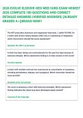 2026 EVOLVE ELSEVIER HESI MED SURG EXAM NEWEST  2026 COMPLETE 180 QUESTIONS AND CORRECT  DETAILED ANSWERS &lpar;VERIFIED ANSWERS&rpar; &vert;ALREADY  GRADED A&plus;&vert;&vert;BRAND NEW&excl;&excl; 