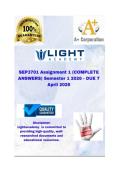 SEP3701 Assignment 1 &lpar;COMPLETE ANSWERS&rpar; Semester 1 2026 - DUE 7 April 2026&semi;&semi; 100&percnt; trusted &comma;comprehensive and complete reliable solution with clear explanation&period;