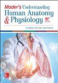 TEST BANK FOR Mader's Understanding Human Anatomy & Physiology 10th Edition by Susannah Nelson Longenbaker &comma; ISBN&colon; 9781260565997 &vert;Chapter 1-19&vert; Guide A&plus;