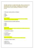 MDARD MICHIGAN CORE PESTICIDE APPLICATOR EXAM &vert;  QUESTIONS AND ANSWERS &vert; VERIFIED ANSWERS PLUS  RATIONALES &vert; EXAM ALREADY GRADED A&plus; &vert; LATEST  EXAM