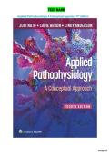 TEST BANK Applied Pathophysiology A Conceptual Approach 4th Edition by Judi Nath&period; Newest Version