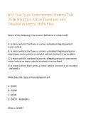 NYS Tow Truck Endorsement Practice Test  2026 Marathon Actual Questions and Detailed Answers&vert; 100&percnt; Pass