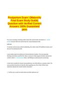 Postpartum Exam I &lpar;Maternity Final Exam Study Guide -latest 2025-26- Question with Verified Correct Answers 100 &percnt; Guaranteed Pass