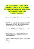PSYC 365 EXAM 1 STUDY GUIDE  2026&sol;2027 COMPLETE QUESTIONS  WITH VERIFIED CORRECT ANSWERS &vert;&vert;  100&percnt; GUARANTEED PASS  <NEWEST VERSION> 