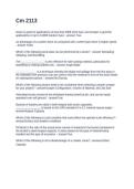 Cm 2113  Questions and Answers Fully Solved