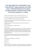 WGU D662 OBJECTIVE ASSESSMENT Actual Exam 2026&sol;2027 Complete Questions and Verified Answers with Detailed Rationales Personalized Learning for Inclusive Classrooms Grade A 100&percnt; Correct Pass Guaranteed - A&plus; Graded