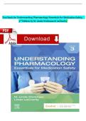 Test Bank for Understanding Pharmacology&colon; Essentials for Medication Safety&comma; 3rd Edition by M&period; Linda Workman & Linda A&period; LaCharity &vert; ISBN&colon; 9780323793506 &vert; Chapters 1-29 Complete &vert; A&plus; Grade 