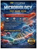 OpenStax Microbiology Test Bank 2026 &vert; All Chapters 1&ndash;26 &vert; Verified Answers & Detailed Rationales &vert; Latest Update