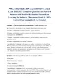 WGU D662 OBJECTIVE ASSESSMENT Actual Exam 2026&sol;2027 Complete Questions and Verified Answers with Detailed Rationales Personalized Learning for Inclusive Classrooms Grade A 100&percnt; Correct Pass Guaranteed - A&plus; Graded