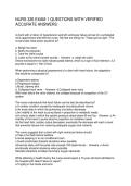 NURS 326 EXAM 1 QUESTIONS WITH VERIFIED ACCURATE ANSWERS